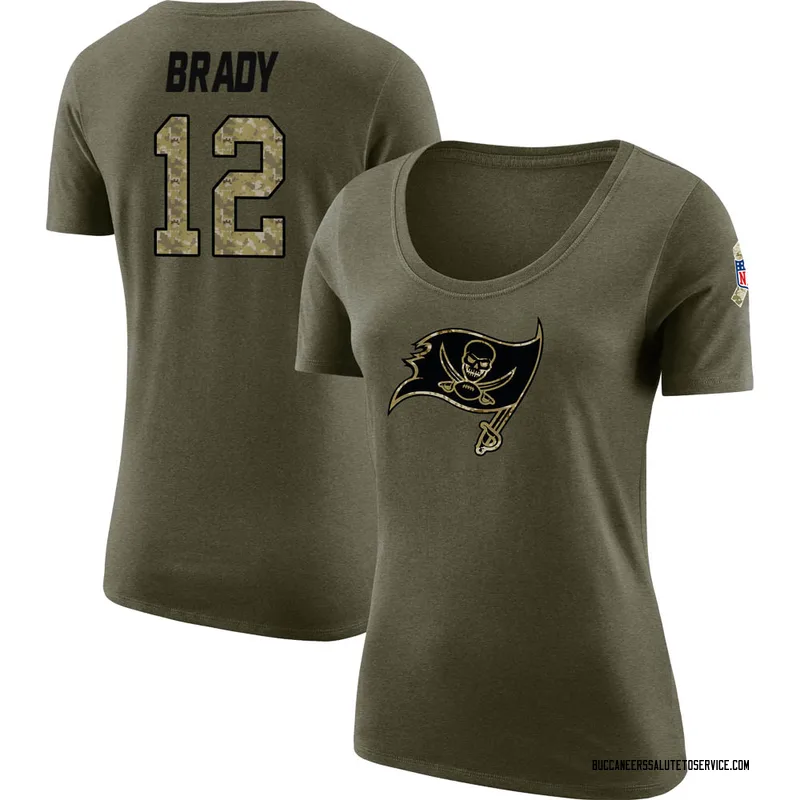 NWT Tampa Bay Buccaneers #12 Tom Brady Jersey Salute to Service